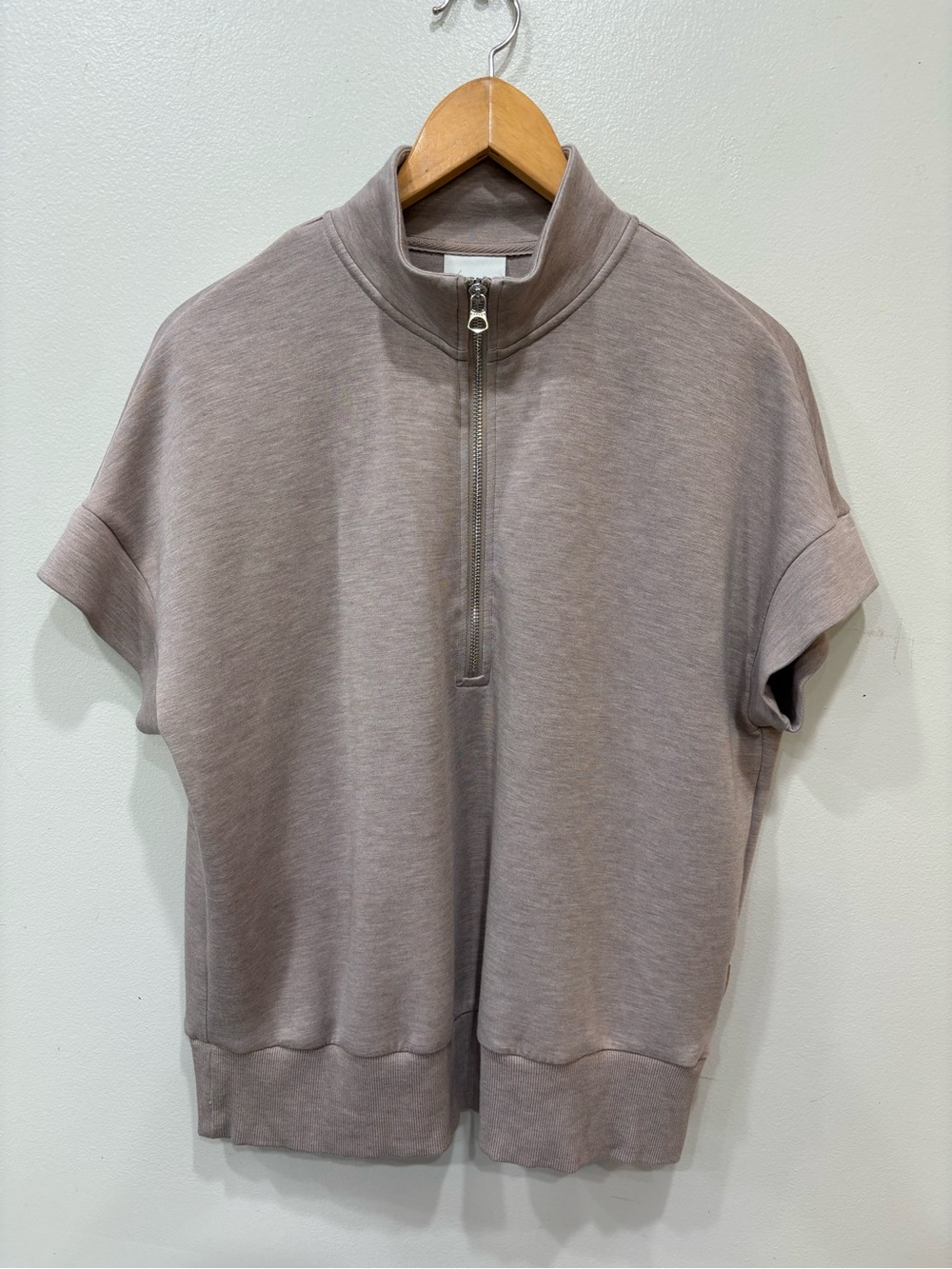 Varley Doublesoft Ritchie Short Sleeve Sweat Oversized Top Women’s Size XS